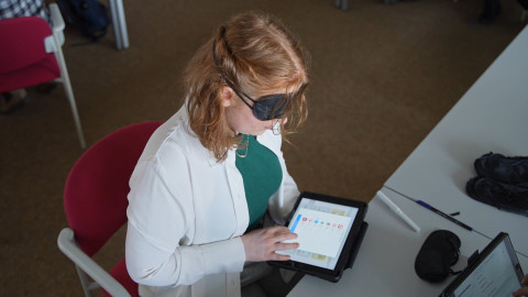 Case Study: iPad fÃ¼r sehbehinderte Menschen